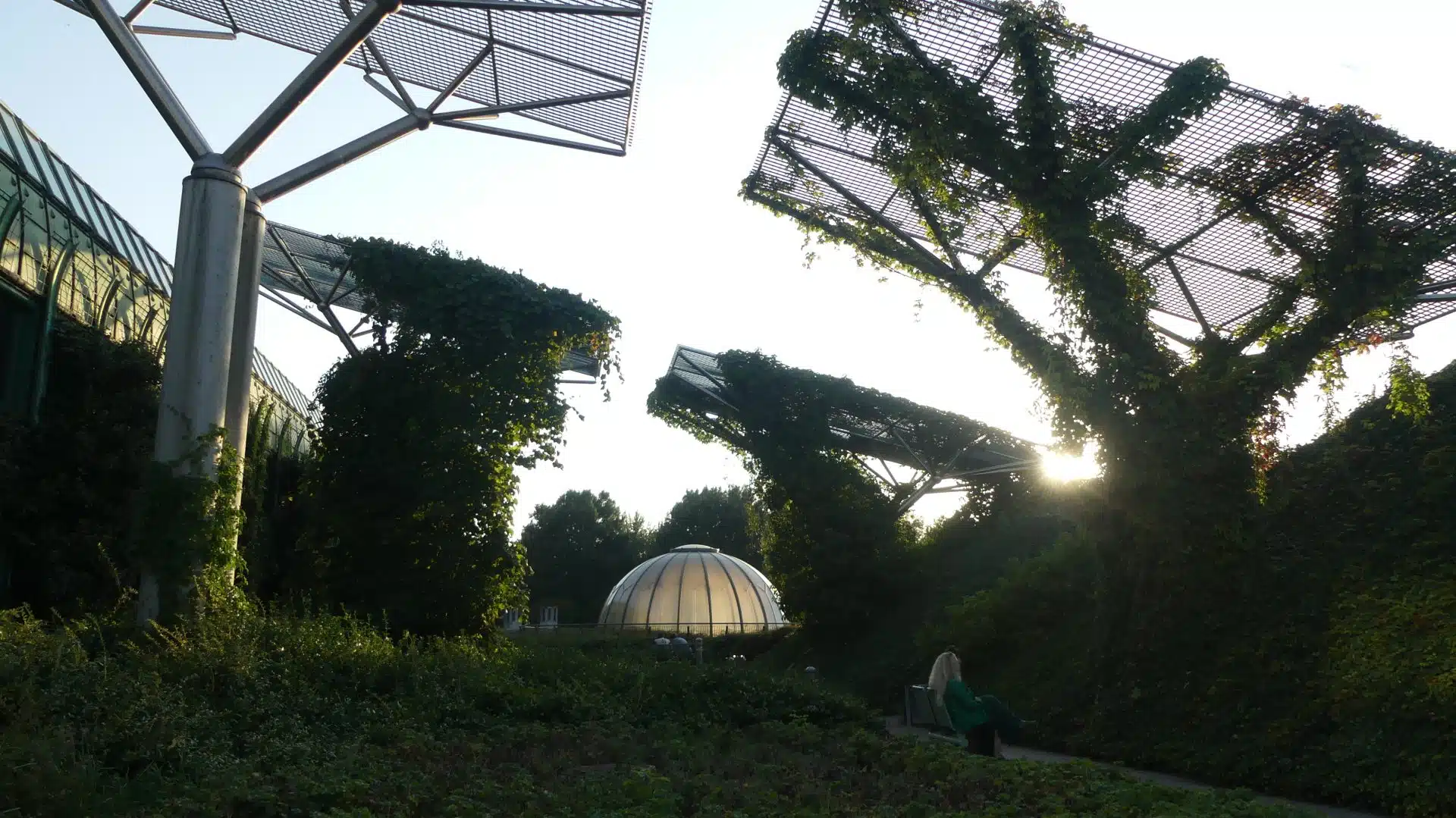 A Varsovie Jardin sur le Toit de la BUW  : Vue Panoramique Gratuite