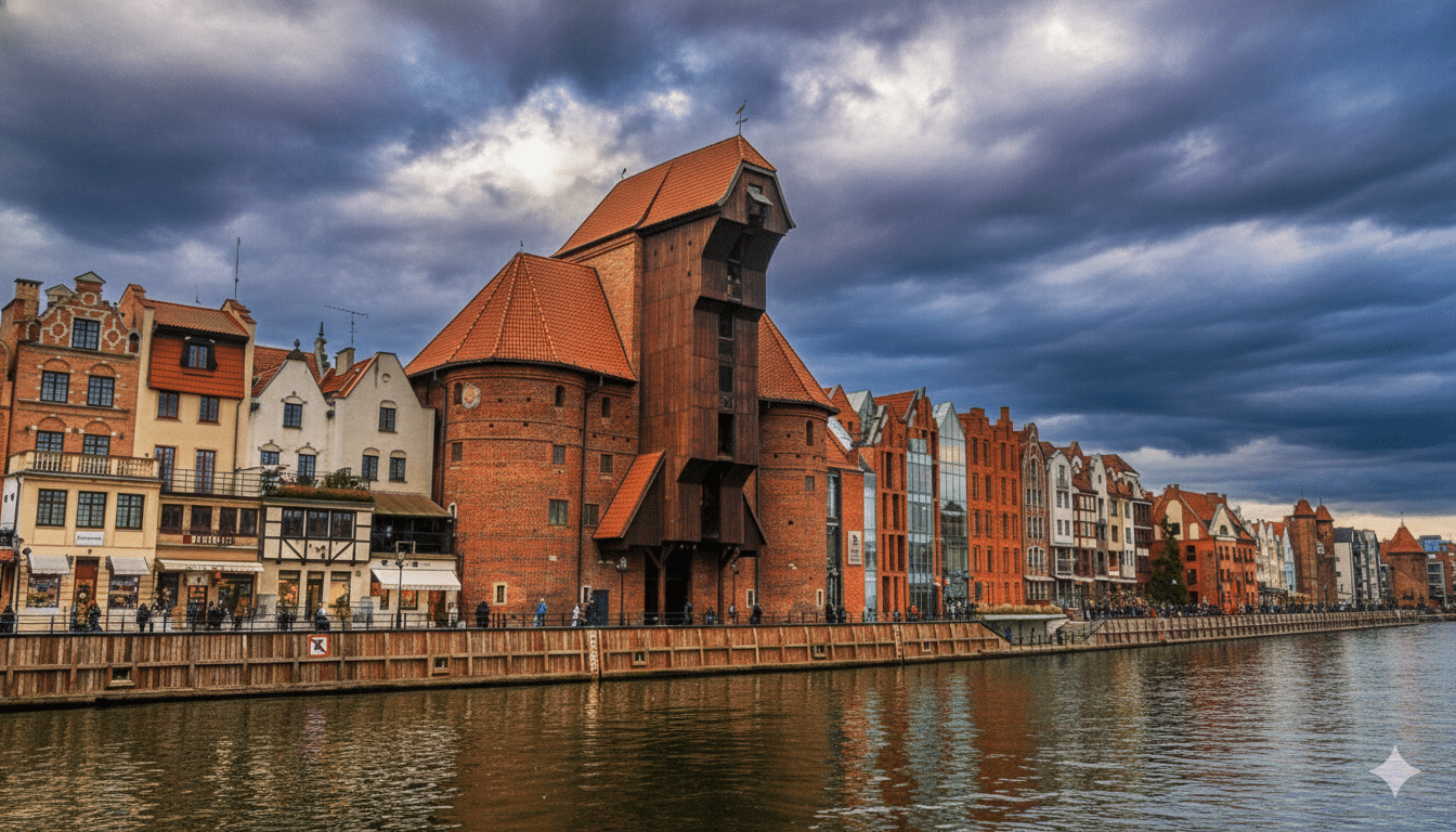 Gdańsk : Visiter le Żuraw, l’emblématique Grue Médiévale